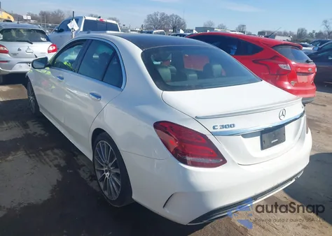 2018 Mercedes-Benz C 300 4Matic from USA, damaged, VIN WDDWF4KB3JR321015